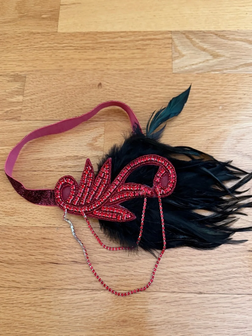 Flapper Girl Accessories Arm Warmers Head Piece